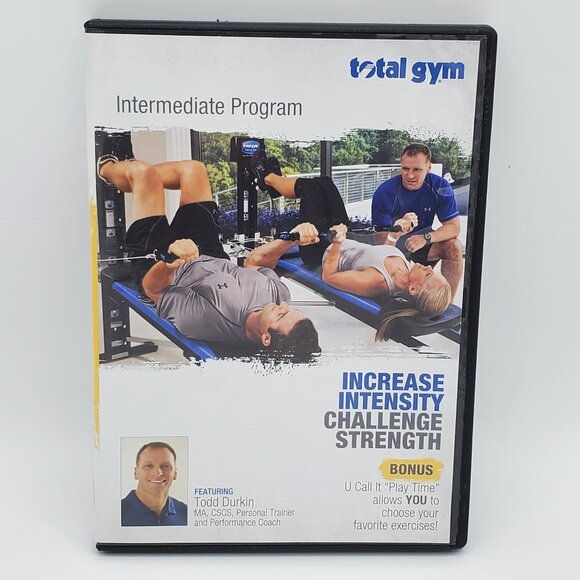 Total Gym Intermediate Program Increase Intensity Featuring Todd Durkin DVD - Picture 1 of 8
